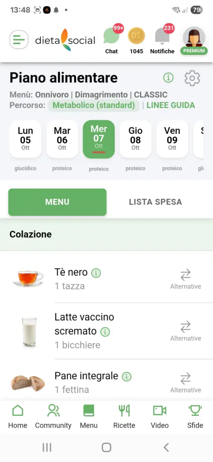 App Dieta Social